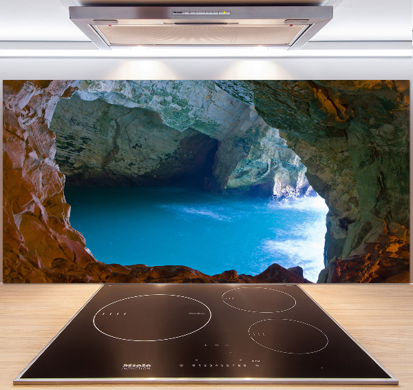 Spatscherm keuken Zeegrot