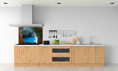 Spatscherm keuken Zeegrot