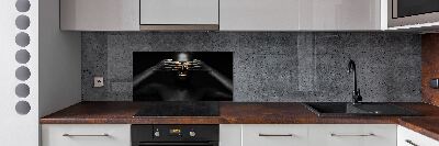Keuken achterwand Vrouw in het zwart