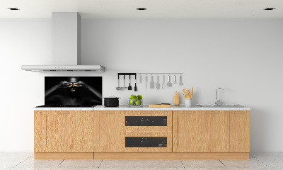 Keuken achterwand Vrouw in het zwart