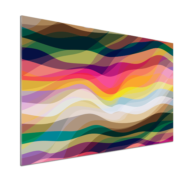 Panel do kuchni Abstrakcja fale