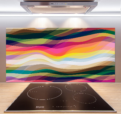 Keuken achterwand Abstracte golven