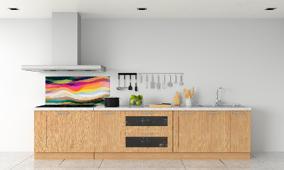 Keuken achterwand Abstracte golven