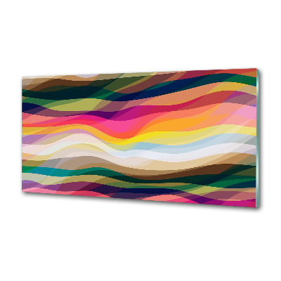 Keuken achterwand Abstracte golven