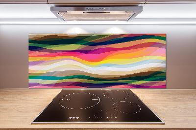 Keuken achterwand Abstracte golven