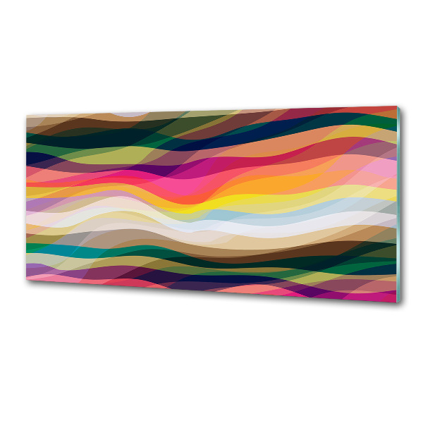 Keuken achterwand Abstracte golven