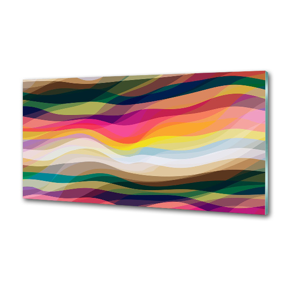 Keuken achterwand Abstracte golven
