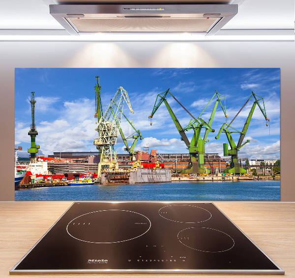 Keuken achterwand Scheepswerf in Gdańsk
