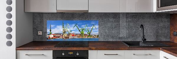 Keuken achterwand Scheepswerf in Gdańsk