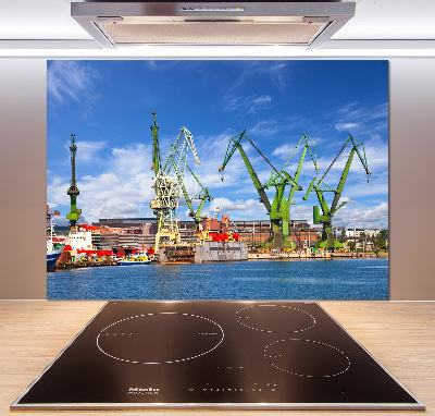 Keuken achterwand Scheepswerf in Gdańsk
