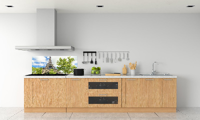 Glazen achterwand keuken Eiffeltoren Parijs