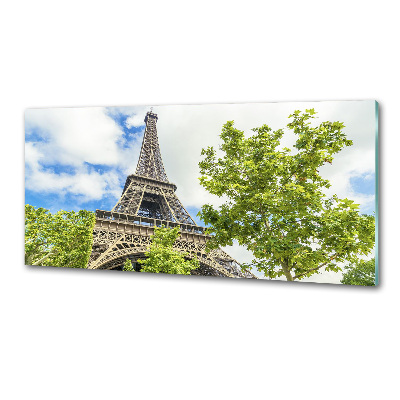 Glazen achterwand keuken Eiffeltoren Parijs