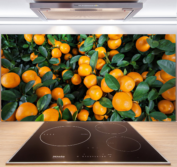 Spatplaat keuken Mandarijnen