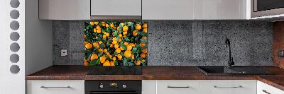 Spatplaat keuken Mandarijnen