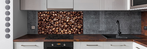 Keuken achterwand Koffiebonen