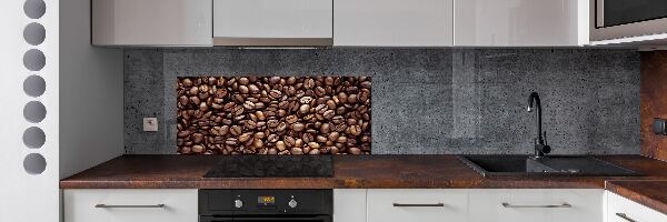 Keuken achterwand Koffiebonen