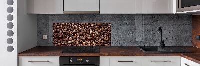 Keuken achterwand Koffiebonen