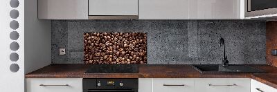 Keuken achterwand Koffiebonen