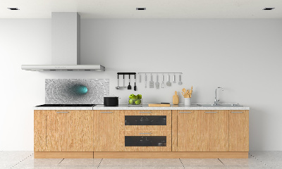 Spatscherm keuken 3D-tunnel