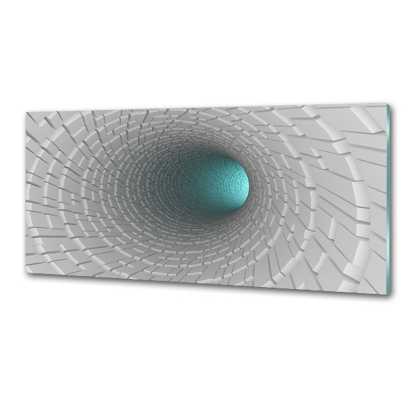 Spatscherm keuken 3D-tunnel