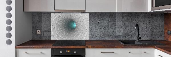 Spatscherm keuken 3D-tunnel