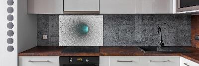 Spatscherm keuken 3D-tunnel