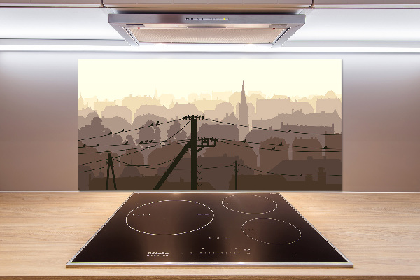Spatscherm keuken Stadsgrens