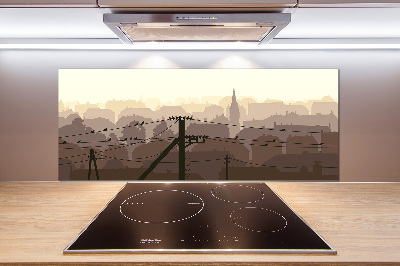 Spatscherm keuken Stadsgrens