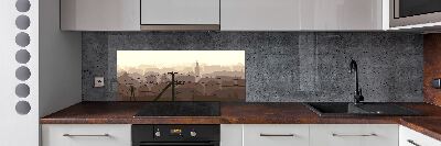 Spatscherm keuken Stadsgrens