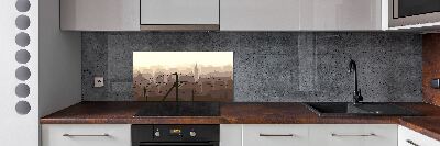Spatscherm keuken Stadsgrens