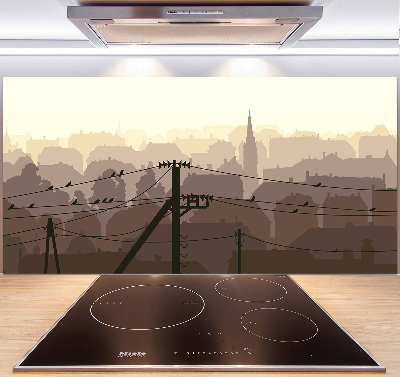 Spatscherm keuken Stadsgrens