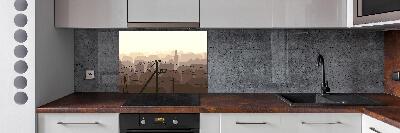 Spatscherm keuken Stadsgrens