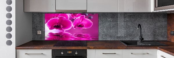 Achterwand keuken Orchidee