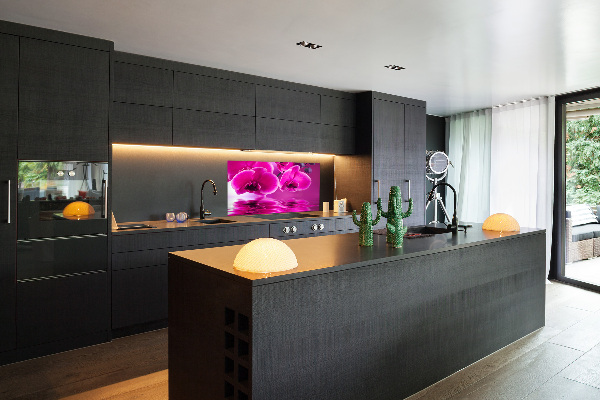 Achterwand keuken Orchidee