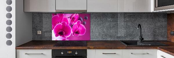 Panel między meble w kuchni Orchidea