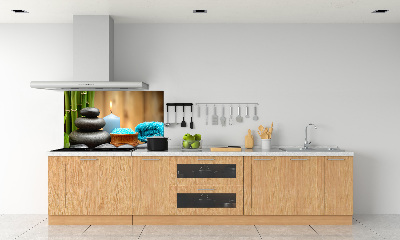 Spatscherm keuken Bamboe