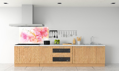 Spatplaat keuken Bloemen