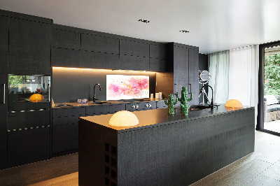 Spatplaat keuken Bloemen