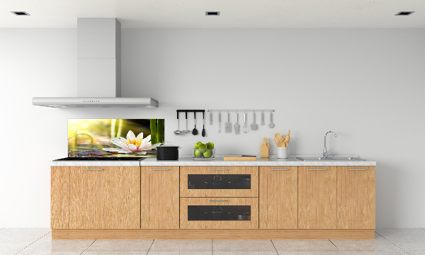 Panel dekor szkło Lilia wodna