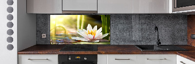 Panel dekor szkło Lilia wodna