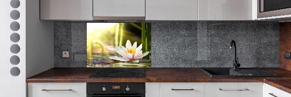 Spatplaat keuken Waterlelie