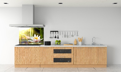 Spatplaat keuken Waterlelie