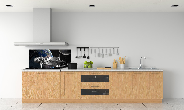 Keuken achterwand Ruimteschip