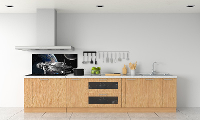 Keuken achterwand Ruimteschip