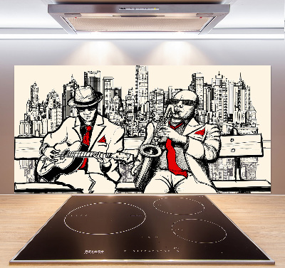 Achterwand keuken New York Jazz