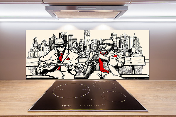 Achterwand keuken New York Jazz
