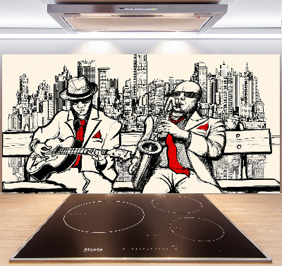 Achterwand keuken New York Jazz