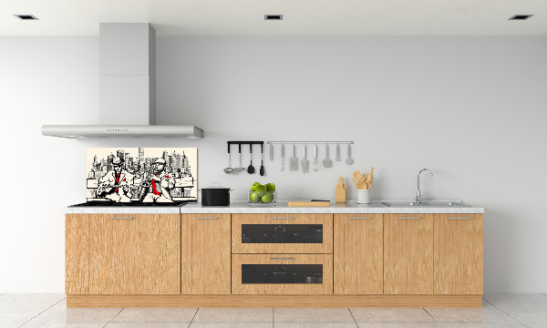 Achterwand keuken New York Jazz