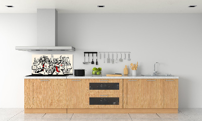 Achterwand keuken New York Jazz
