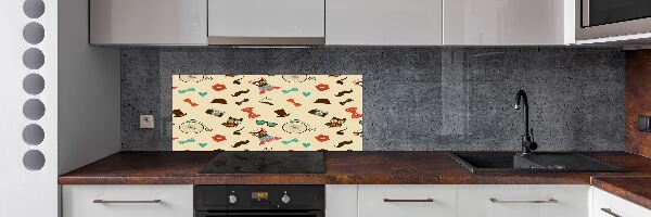 Spatscherm keuken Hipsteruilen